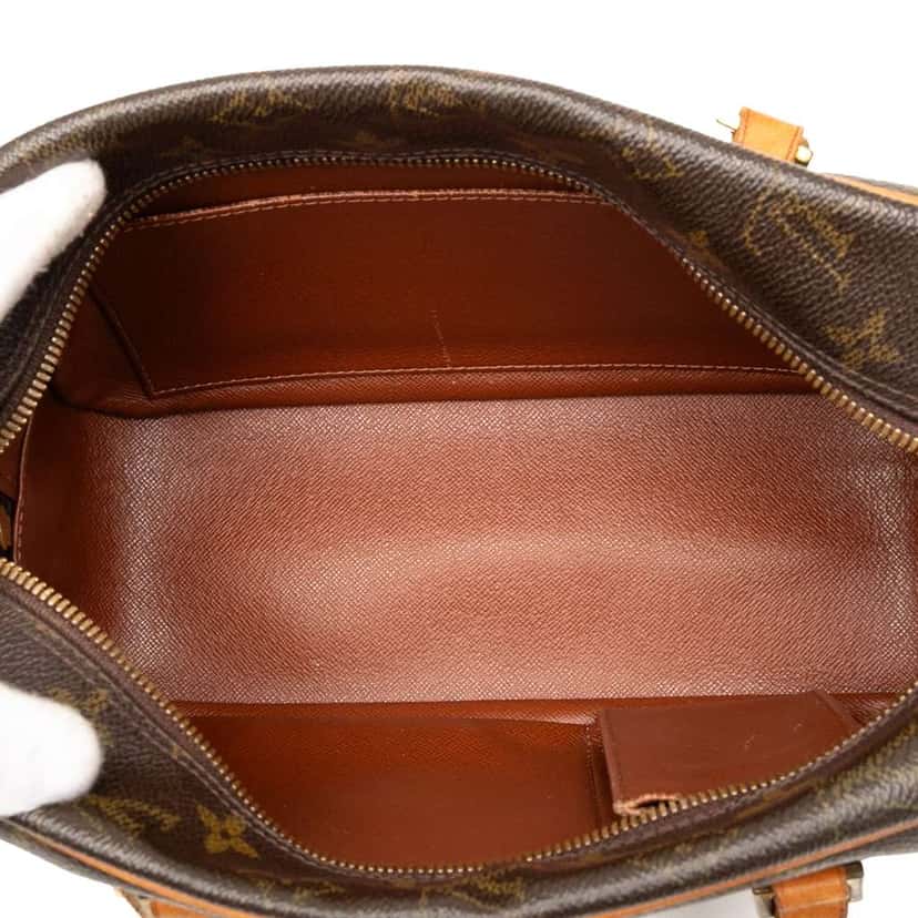 Louis Vuitton Monogram Cite MM Brown Good condition - Model View