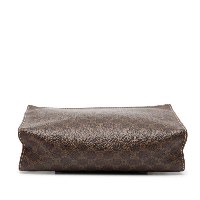 Celine Macadam Coated Canvas Crossbody Brown Canvas Very good condition - Inside View