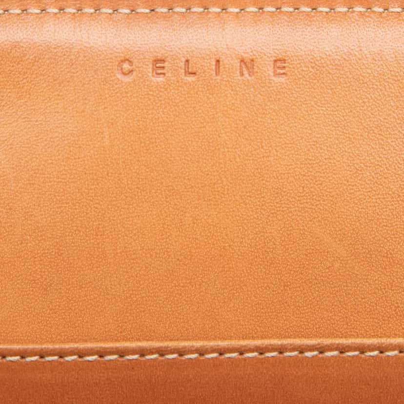 Celine Macadam Coated Canvas Crossbody Brown Canvas Very good condition - Box View