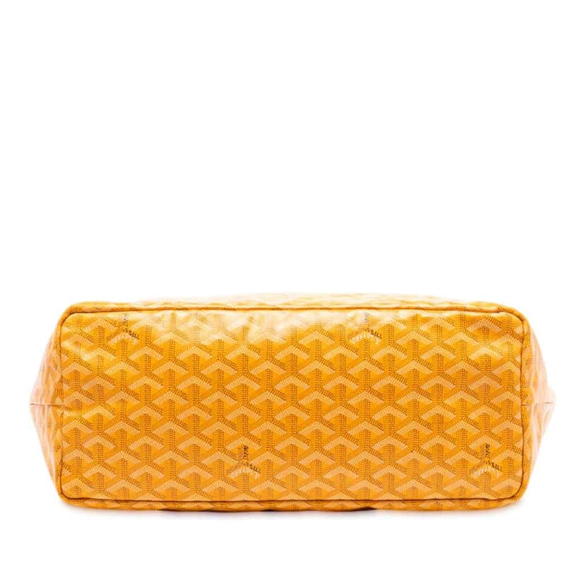 Goyard Goyardine Saint Louis PM Yellow Canvas Very good condition - Inside View