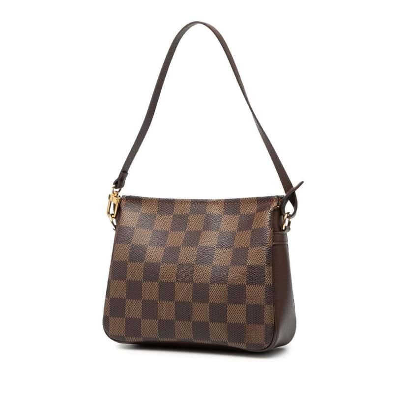Louis Vuitton Damier Ebene Trousse Pochette Brown Very good condition - Back View