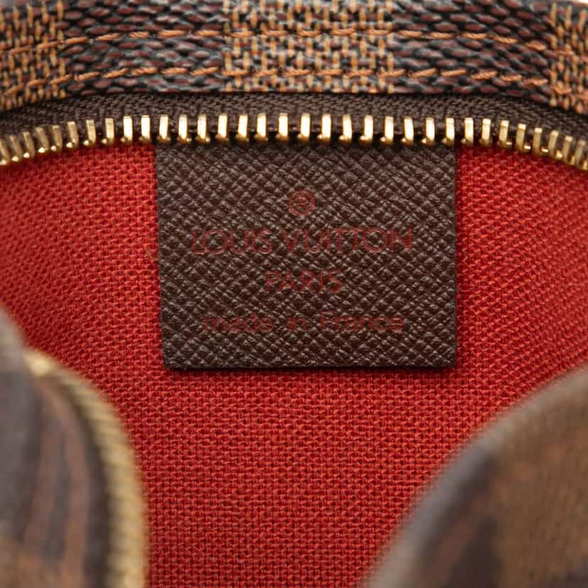 Louis Vuitton Damier Ebene Trousse Pochette Brown Very good condition - Box View