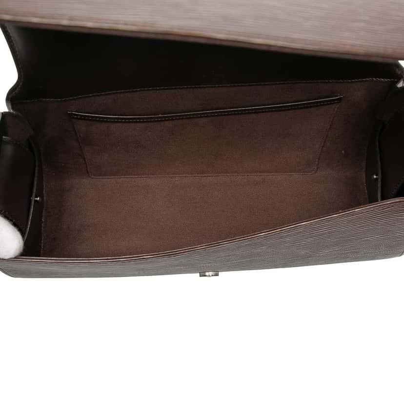 Louis Vuitton Epi Nocturne PM Brown Leather Good condition - Model View