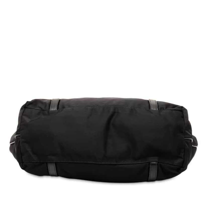 Prada Tessuto Canapa Logo Tote Black Good condition - Inside View