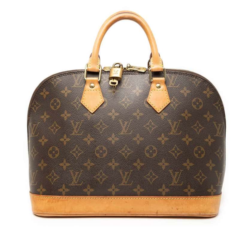Louis Vuitton Monogram Alma PM Brown Good condition - Front View