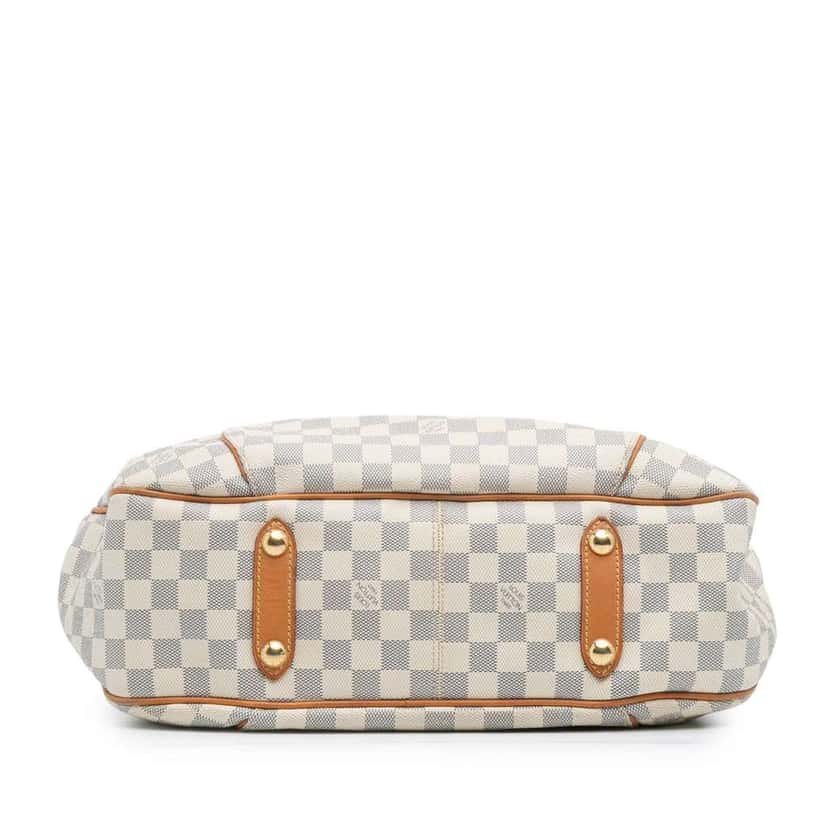 Louis Vuitton Damier Azur Galliera PM White Good condition - Inside View