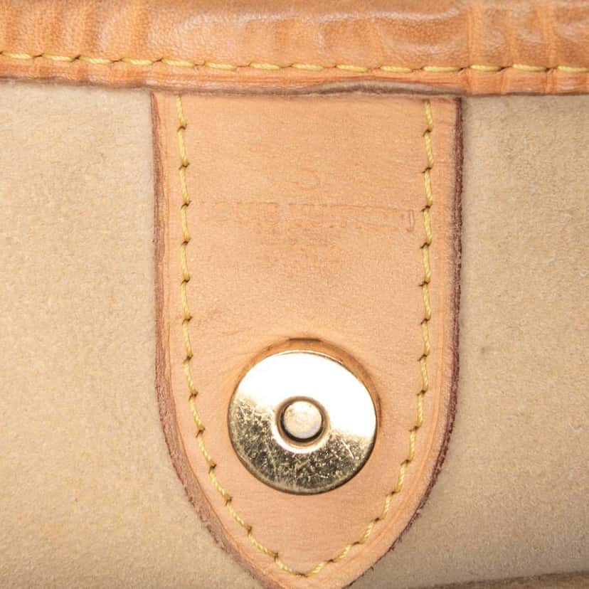 Louis Vuitton Damier Azur Galliera PM White Good condition - Box View