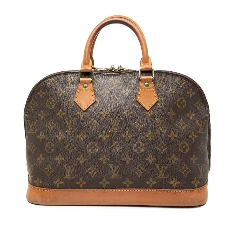Louis Vuitton Monogram Alma PM Brown Very good condition - Front View