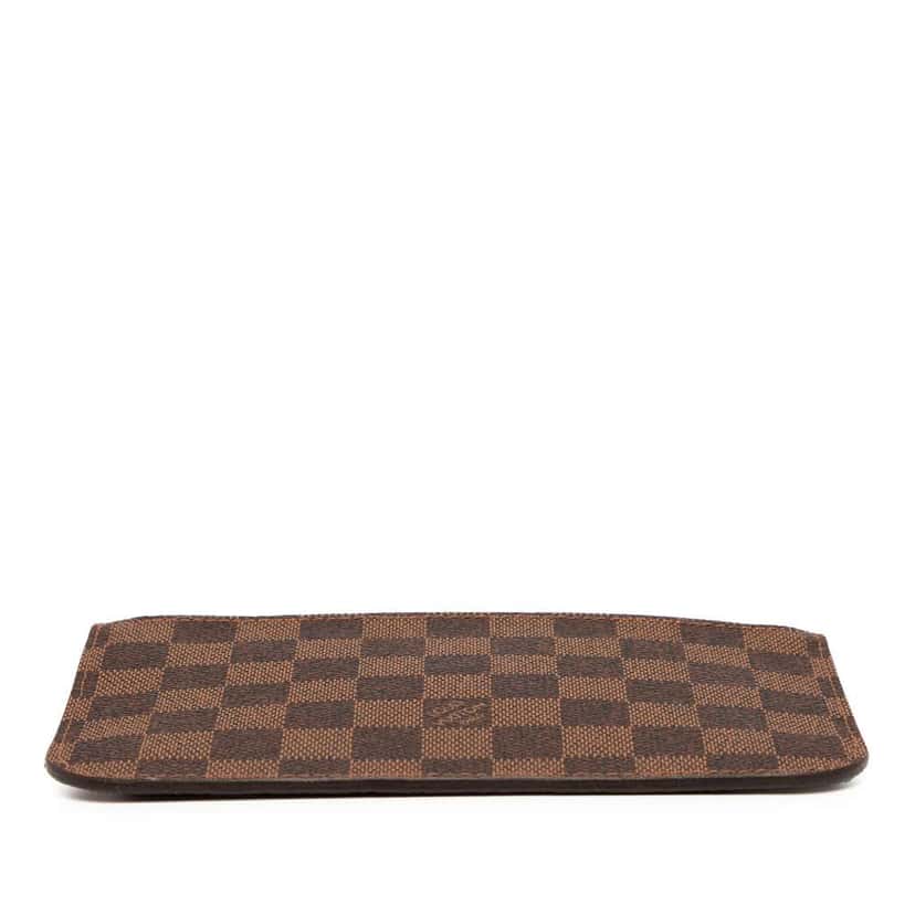 Louis Vuitton Damier Ebene Neverfull PM Pouch Brown Good condition - Inside View