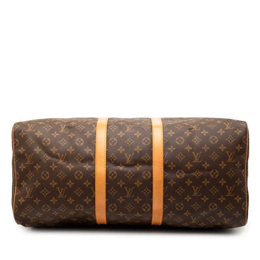 Louis Vuitton Monogram Keepall 55 Brown Good condition - Inside View