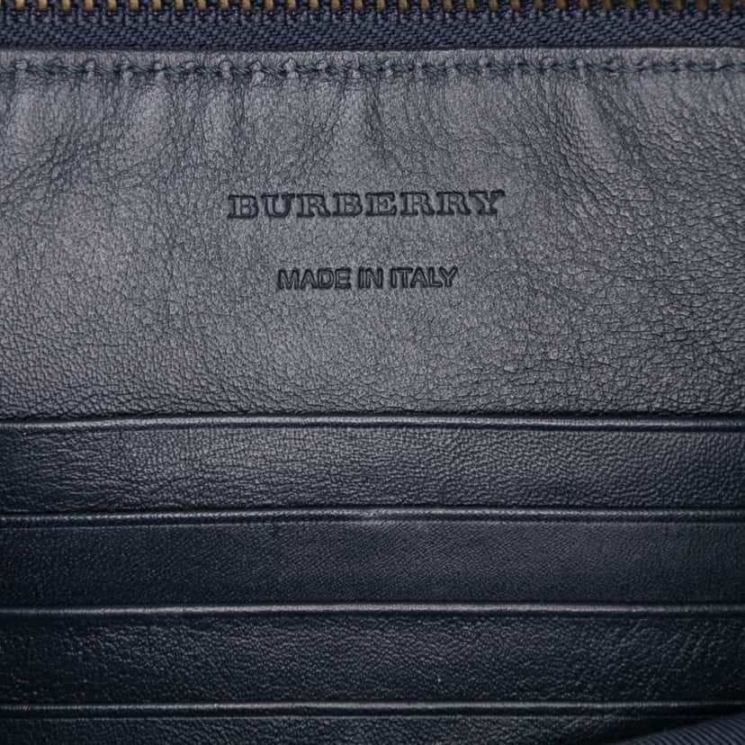 Burberry Suede Peyton Fringe Crossbody Black Leather Good condition - Box View