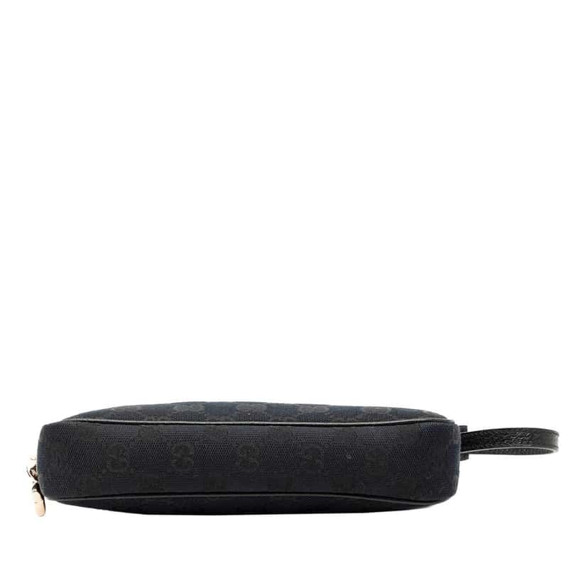 Gucci GG Canvas Shoulder Bag Black Canvas Good condition - Inside View