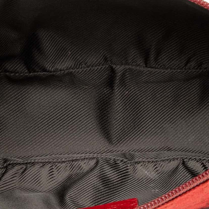 Gucci GG Canvas Boat Red Canvas Good condition - Model View