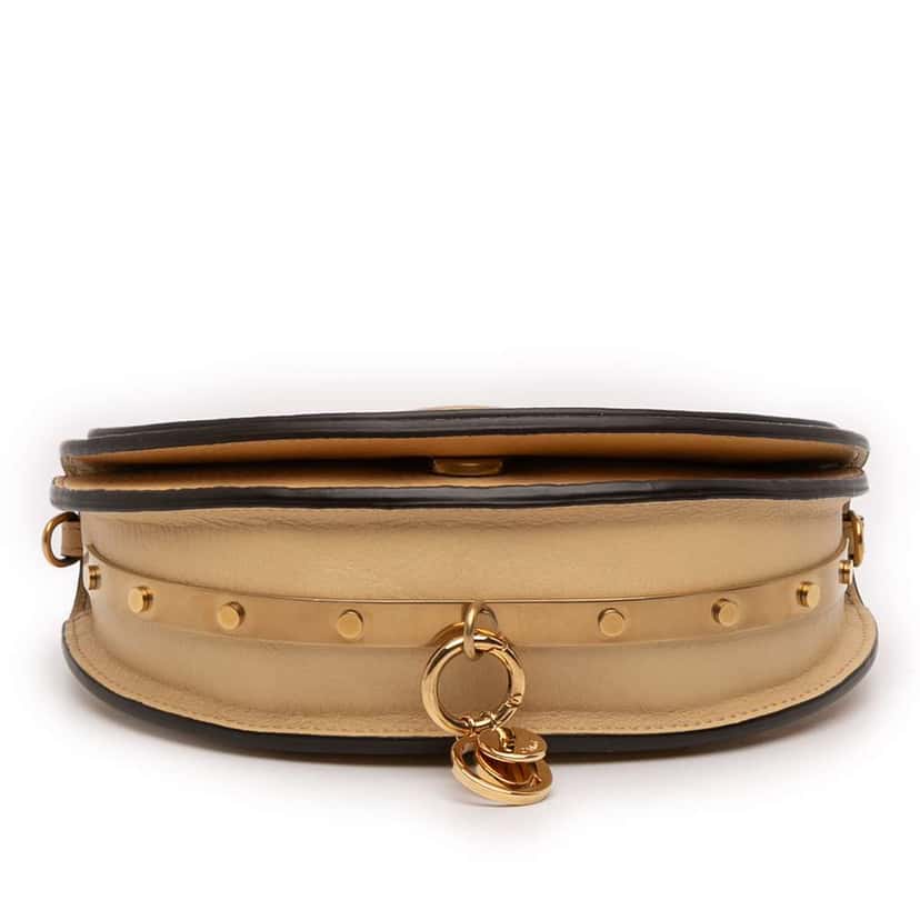 Chloé Leather Nile Bracelet Minaudiere Brown Leather Good condition - Inside View