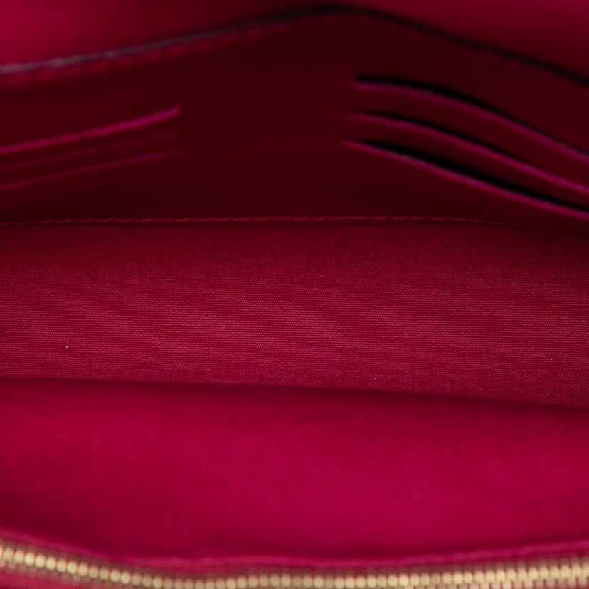 Louis Vuitton Monogram Vernis Ana Red Leather Good condition - Model View