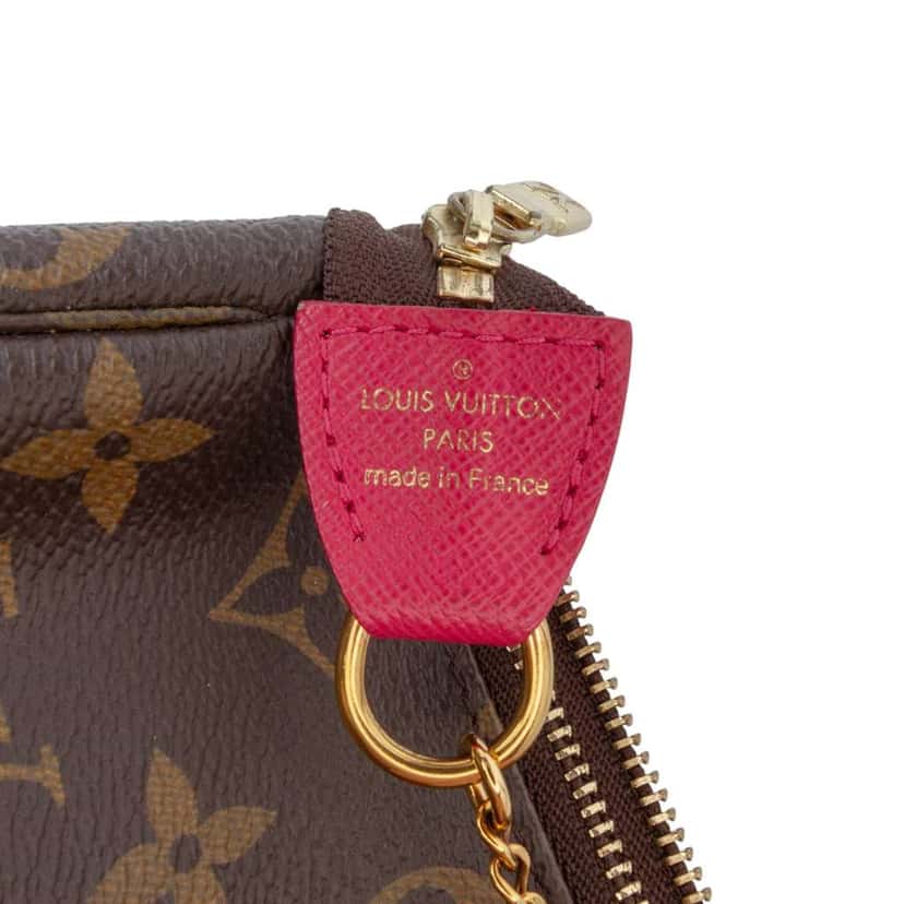 Louis Vuitton Monogram Giraffe Christmas Mini Pochette Accessoires Brown Good condition - Box View