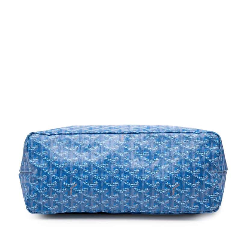 Goyard Goyardine Saint Louis PM Blue Canvas Very good condition - Inside View