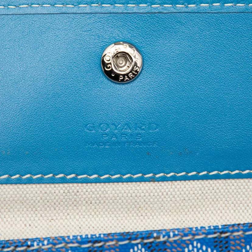 Goyard Goyardine Saint Louis PM Blue Canvas Very good condition - Box View