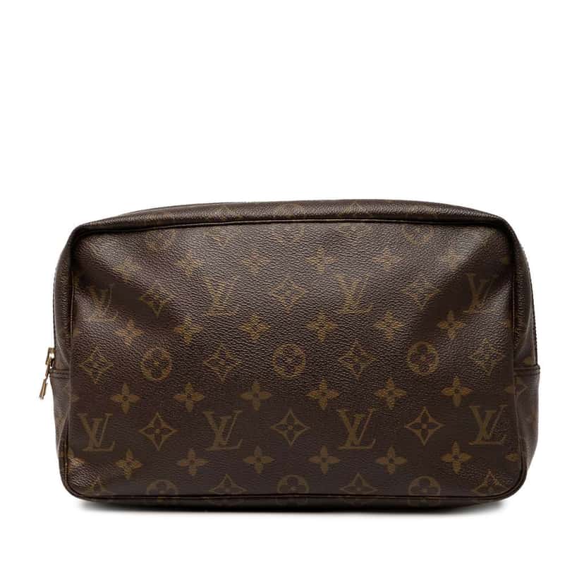 Louis Vuitton Monogram Trousse Toilette 28 Brown Good condition - Front View