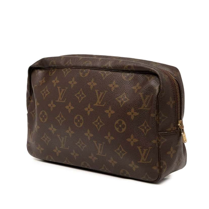 Louis Vuitton Monogram Trousse Toilette 28 Brown Good condition - Back View