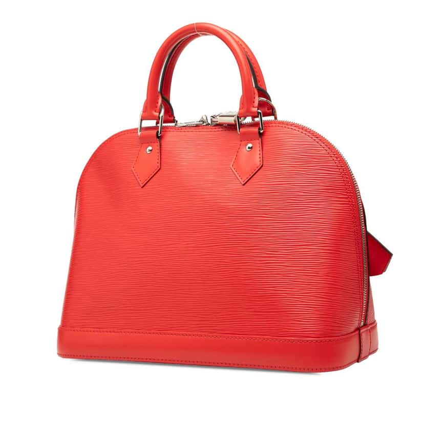 Louis Vuitton Epi Alma PM Red Leather Very good condition - Back View