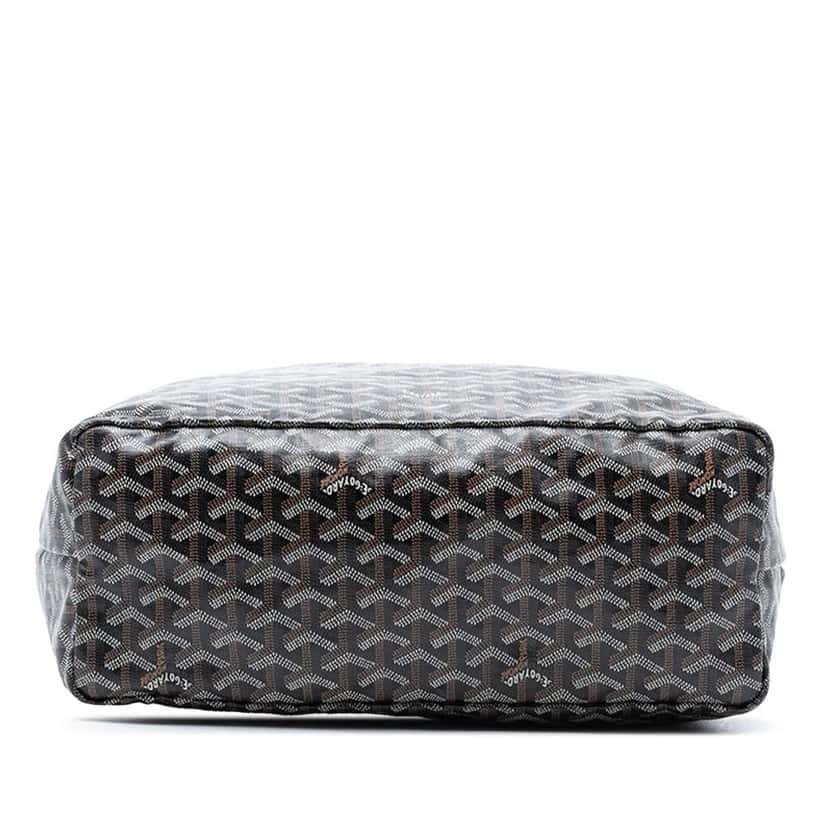 Goyard Goyardine Saint Louis PM Black Canvas Very good condition - Inside View