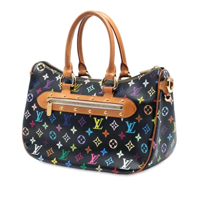 Louis Vuitton Monogram Multicolore Rita Black Good condition - Back View