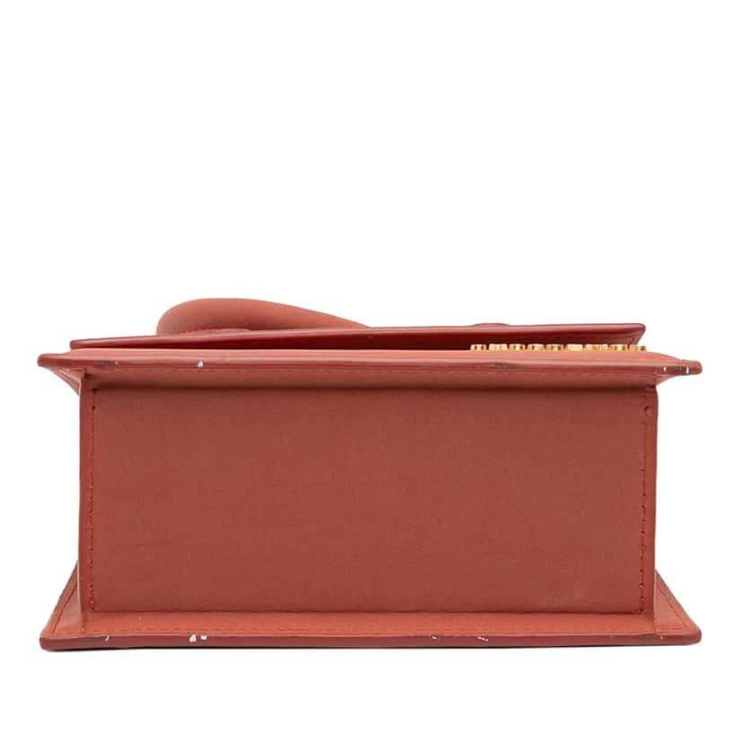 Jacquemus Nubuck Le Chiquito Noeud Red Leather Good condition - Inside View