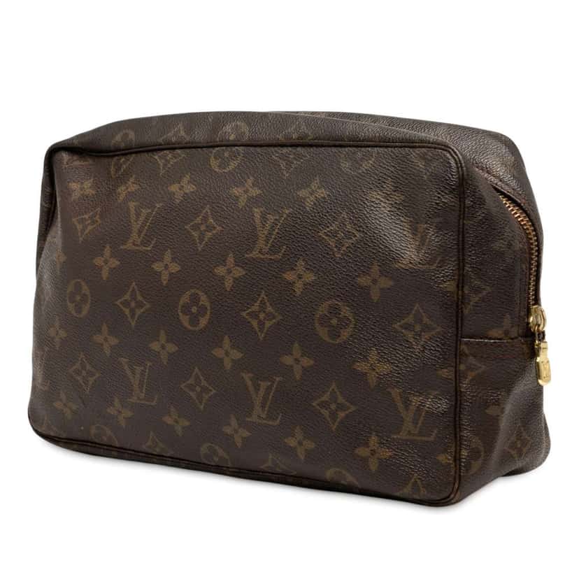 Louis Vuitton Monogram Trousse Toilette 28 Brown Good condition - Back View