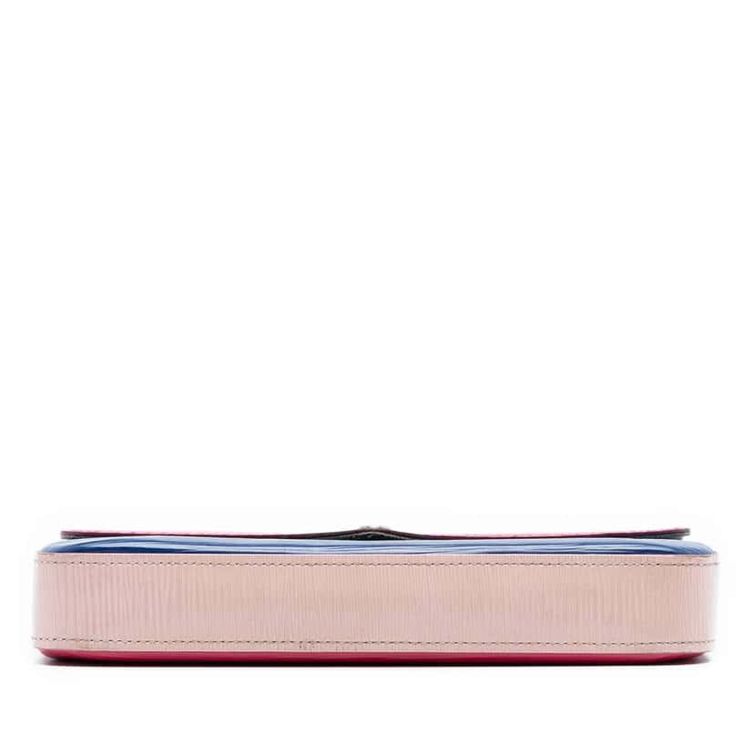 Louis Vuitton Epi Tricolor Pochette Felicie Pink Leather Very good condition - Inside View