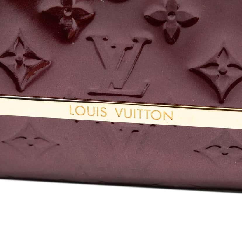 Louis Vuitton Monogram Vernis Rossmore MM Red Leather Good condition - Box View