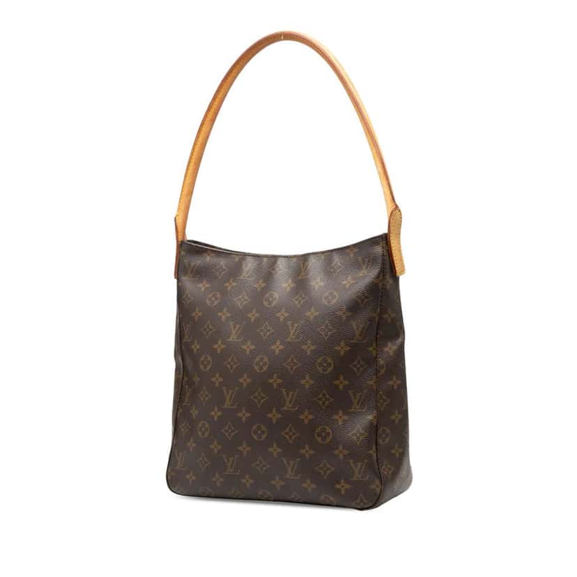 Louis Vuitton Monogram Looping GM Brown Good condition - Back View