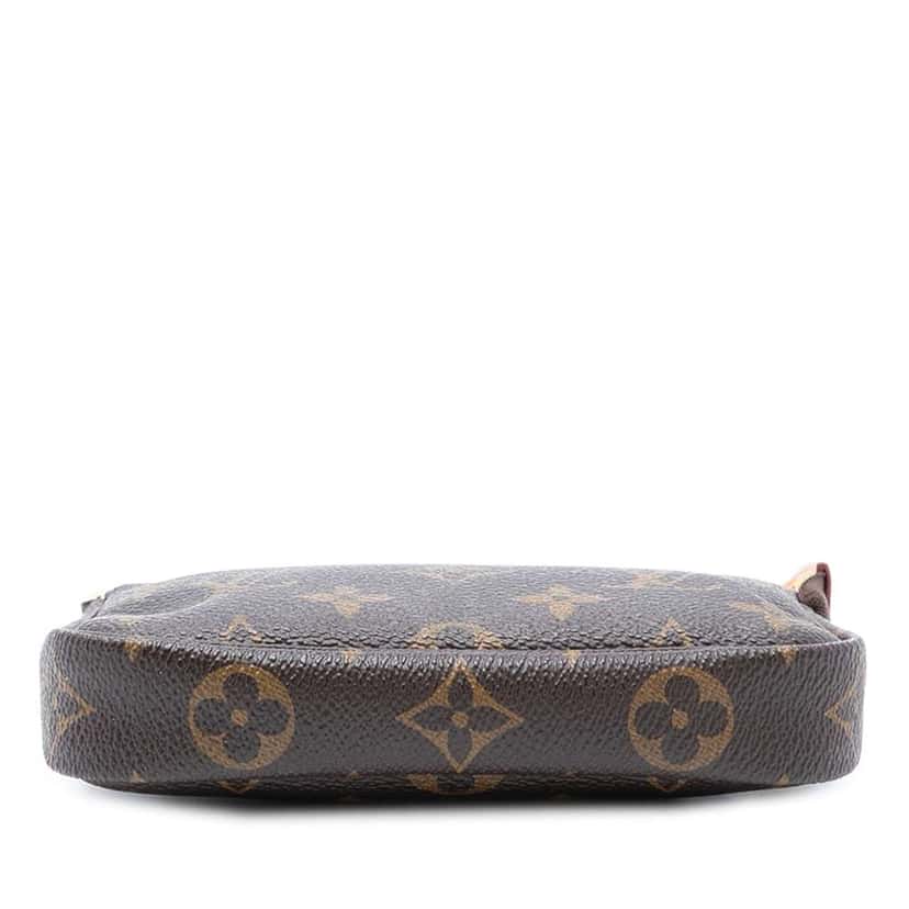 Louis Vuitton Monogram Mini Pochette Accessoires Brown Very good condition - Inside View
