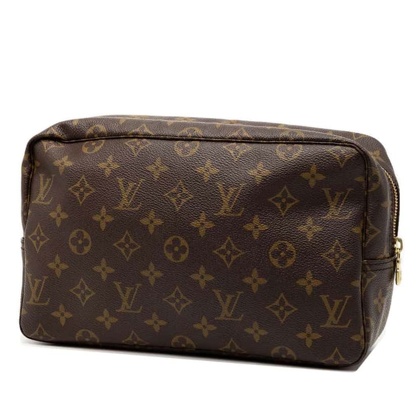 Louis Vuitton Monogram Trousse Toilette 28 Brown Good condition - Back View
