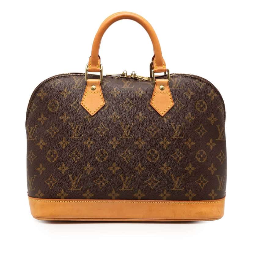 Louis Vuitton Monogram Alma PM Brown Good condition - Front View