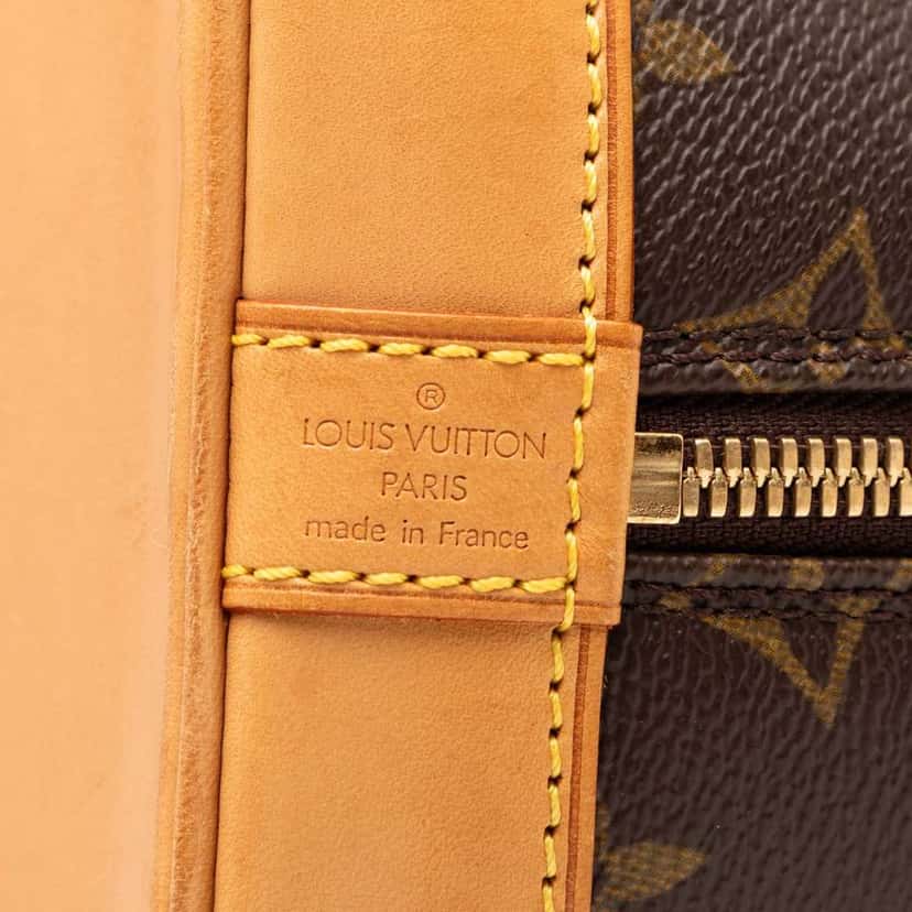 Louis Vuitton Monogram Alma PM Brown Good condition - Box View