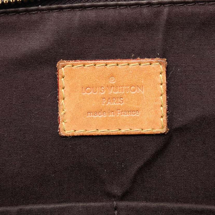 Louis Vuitton Monogram Vernis Alma PM Purple Leather Good condition - Box View
