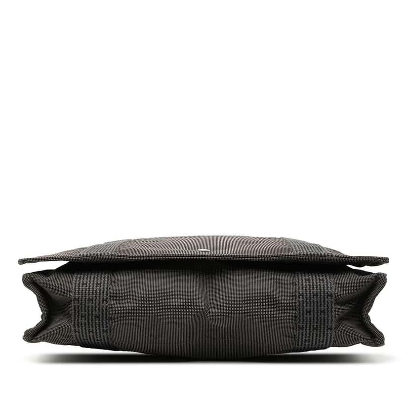 Hermès Canvas Herline Besace MM Grey Canvas Good condition - Inside View