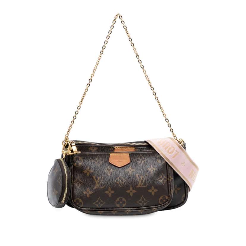 Louis Vuitton Monogram Multi Pochette Accessoires Brown Very good condition - Front View