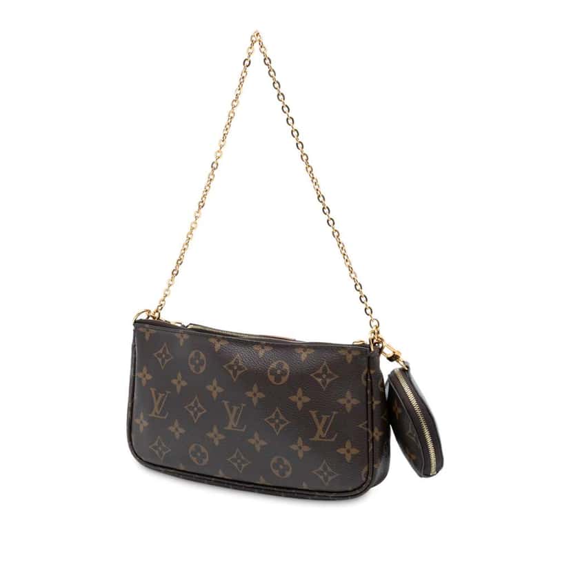 Louis Vuitton Monogram Multi Pochette Accessoires Brown Very good condition - Back View