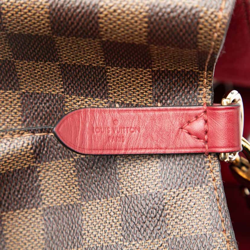 Louis Vuitton Damier Ebene Neonoe MM Brown Good condition - Box View