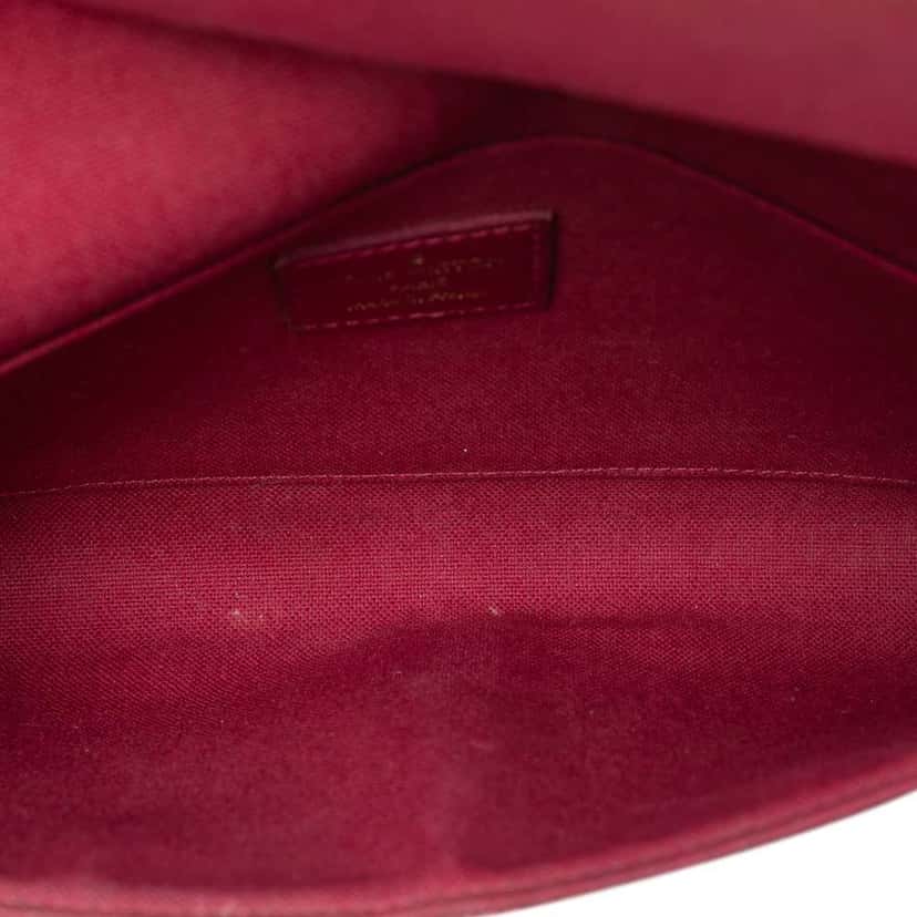 Louis Vuitton Monogram Pochette Felicie Brown Good condition - Model View