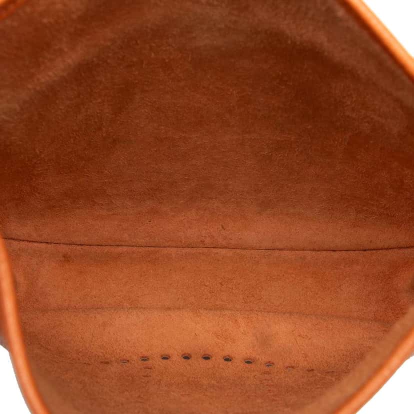 Hermès Clemence Evelyne III PM Orange Leather Good condition - Model View