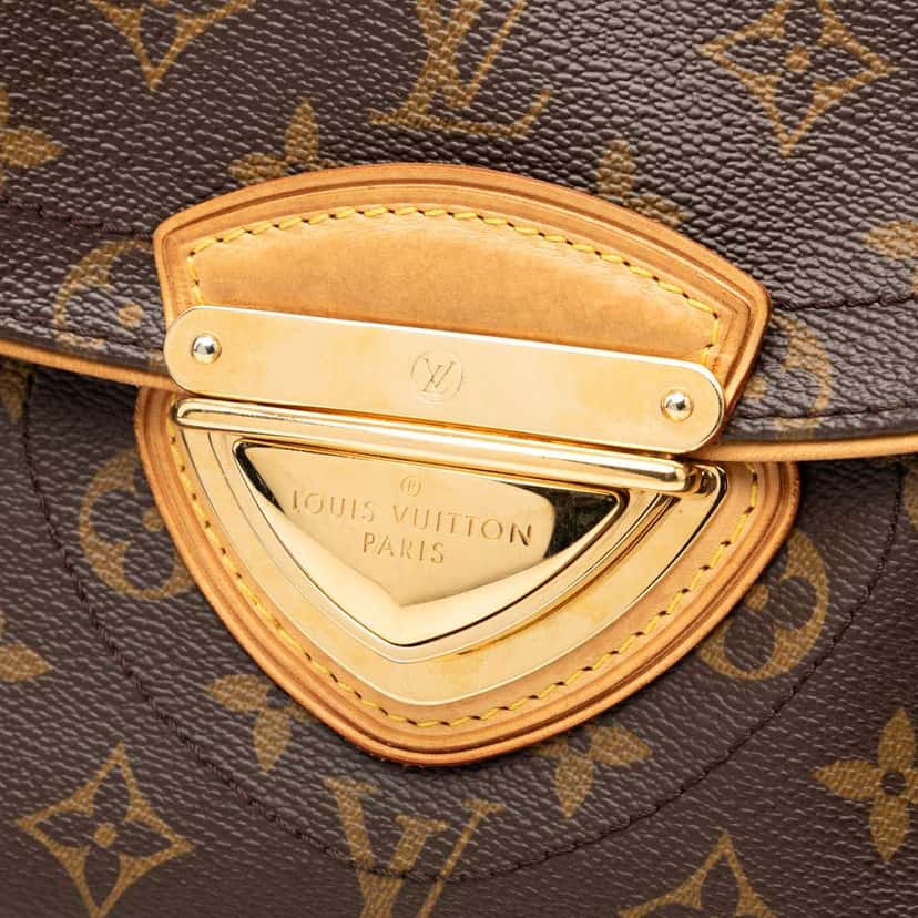 Louis Vuitton Monogram Beverly MM Brown Good condition - Box View