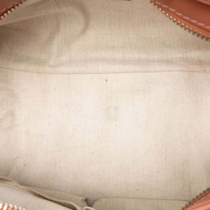 Gucci GG Canvas Heart Bit Satchel Brown Canvas Good condition - Model View