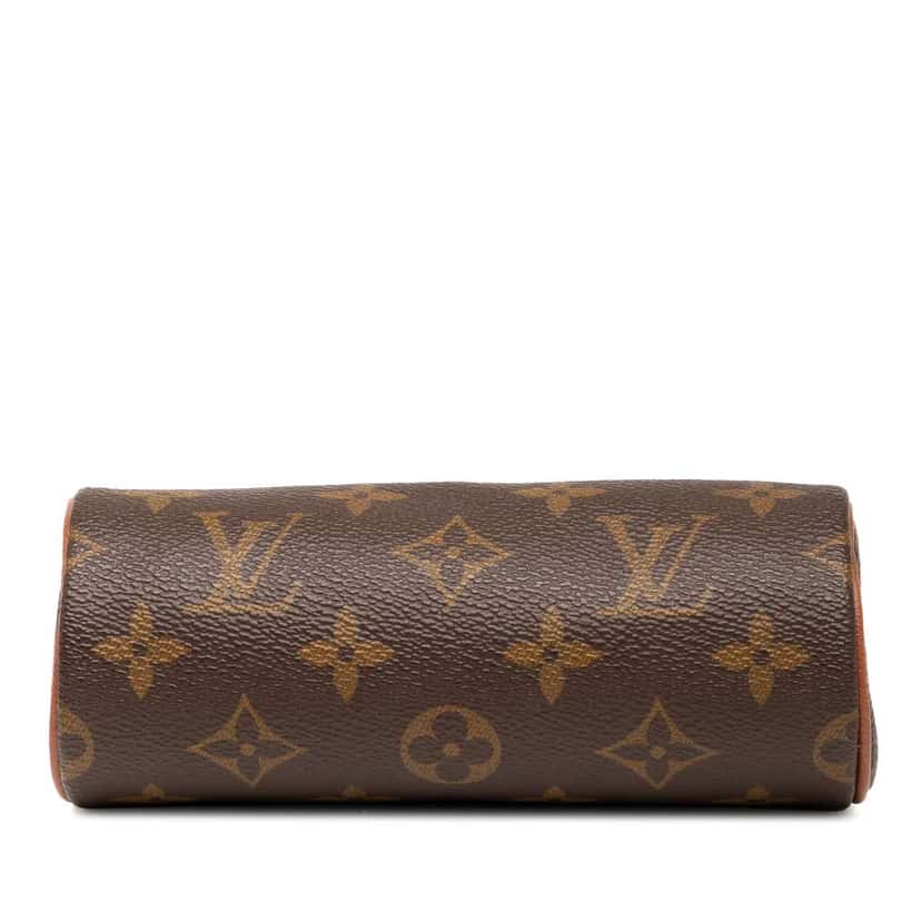 Louis Vuitton Monogram Papillon Pochette Brown Good condition - Inside View