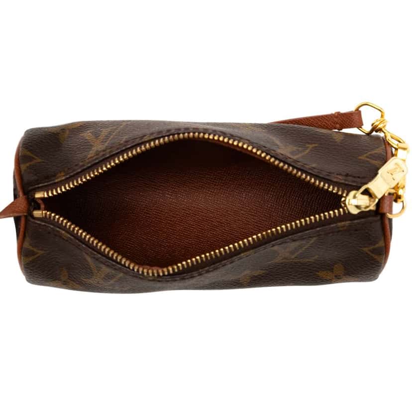 Louis Vuitton Monogram Papillon Pochette Brown Good condition - Model View