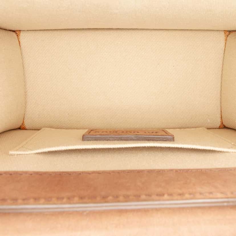 Jacquemus Nubuck Le Chiquito Moyen Brown Leather Good condition - Model View