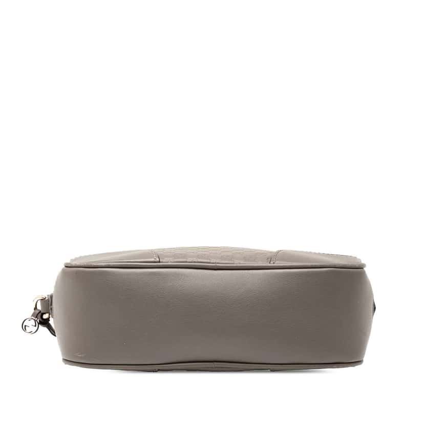 Gucci Microguccissima Bree Crossbody Grey Leather Good condition - Inside View
