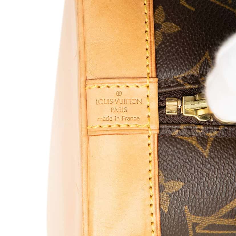 Louis Vuitton Monogram Alma PM Brown Good condition - Box View